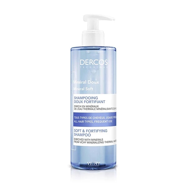 Dercos Champô Mineral Suave 400mL